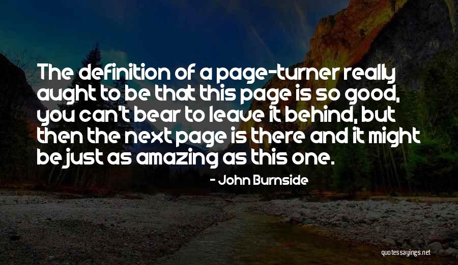 Burnside Quotes By John Burnside Burnside Quotes By John Burnside