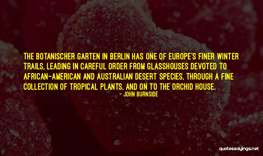 Burnside Quotes By John Burnside Burnside Quotes By John Burnside