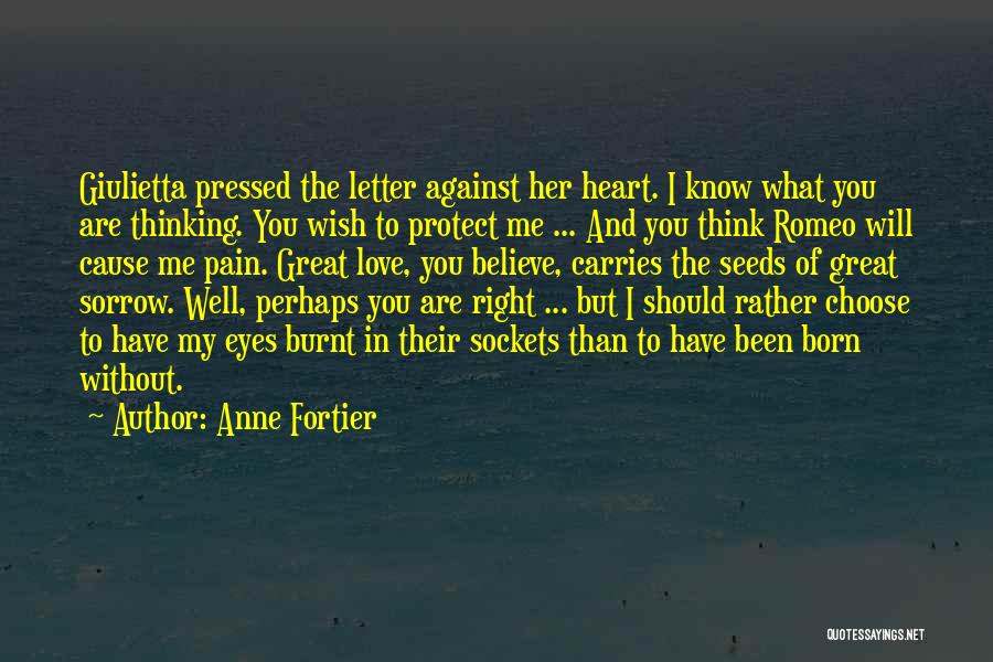 Burnt Heart Quotes By Anne Fortier