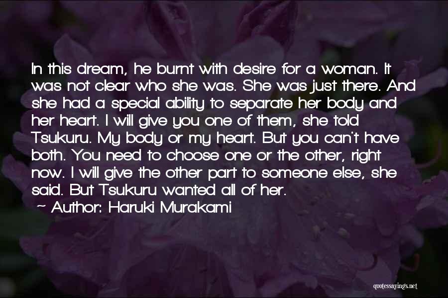 Burnt Heart Quotes By Haruki Murakami