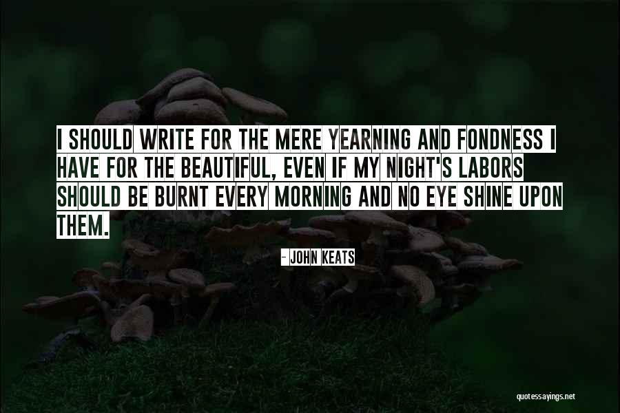 Burnt Quotes By John Keats