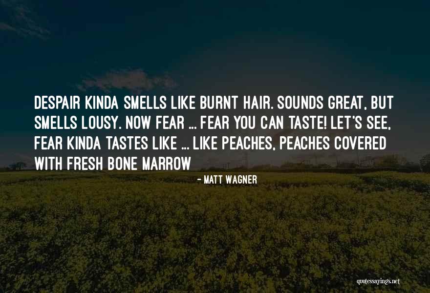 Burnt Quotes By Matt Wagner