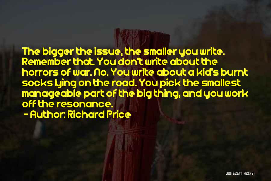 Burnt Quotes By Richard Price