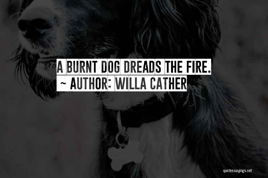 Burnt Quotes By Willa Cather