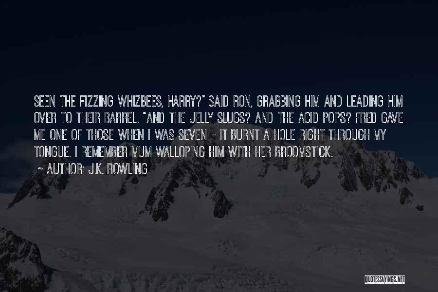 Burnt Tongue Quotes By J.K. Rowling