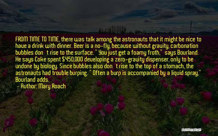 Burping Quotes By Mary Roach