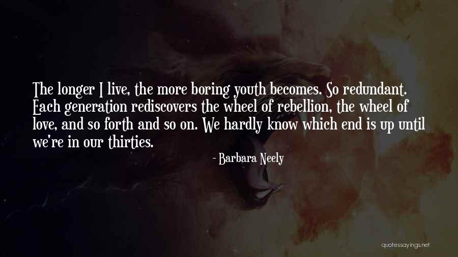 Burry Foods Quotes By Barbara Neely