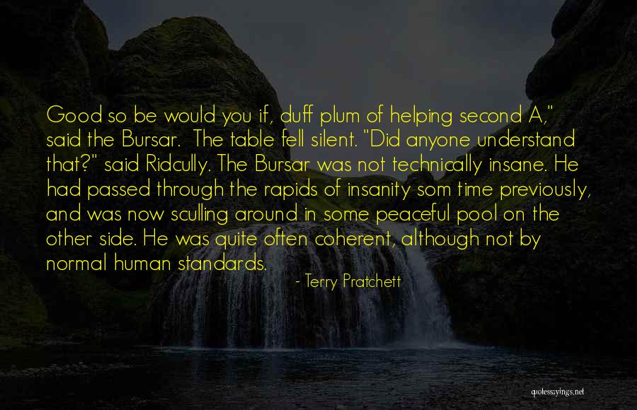Bursar Quotes By Terry Pratchett Bursar Quotes By Terry Pratchett