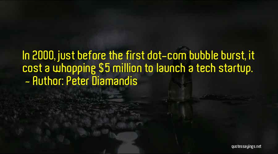 Burst Bubble Quotes By Peter Diamandis