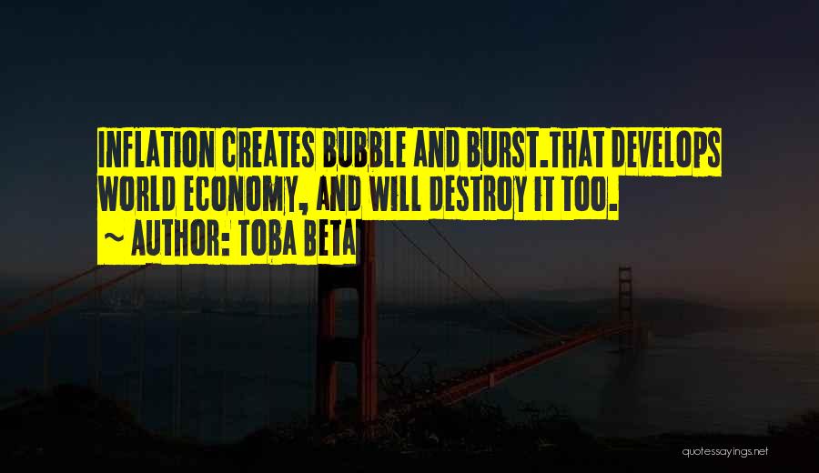 Burst Bubble Quotes By Toba Beta