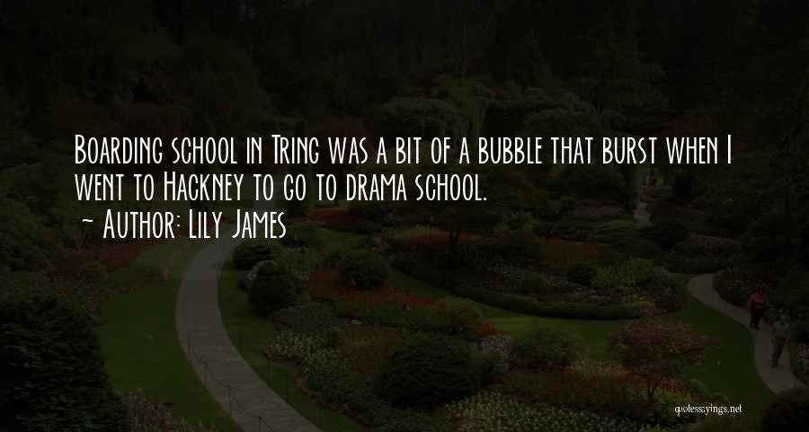 Burst My Bubble Quotes By Lily James