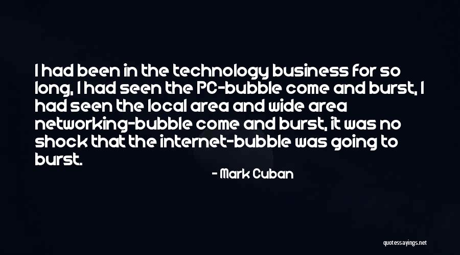 Burst Your Bubble Quotes By Mark Cuban