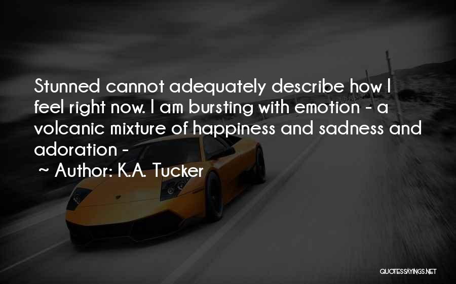 Bursting Happiness Quotes By K.A. Tucker