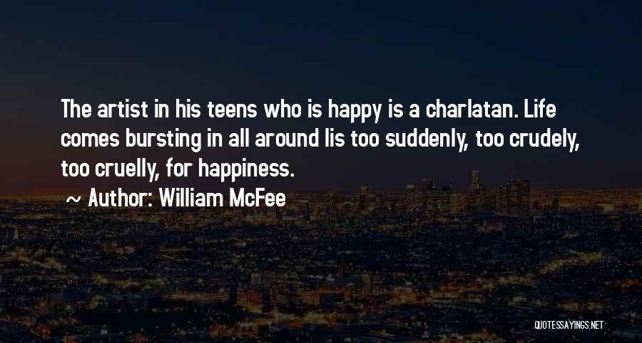 Bursting Happiness Quotes By William McFee