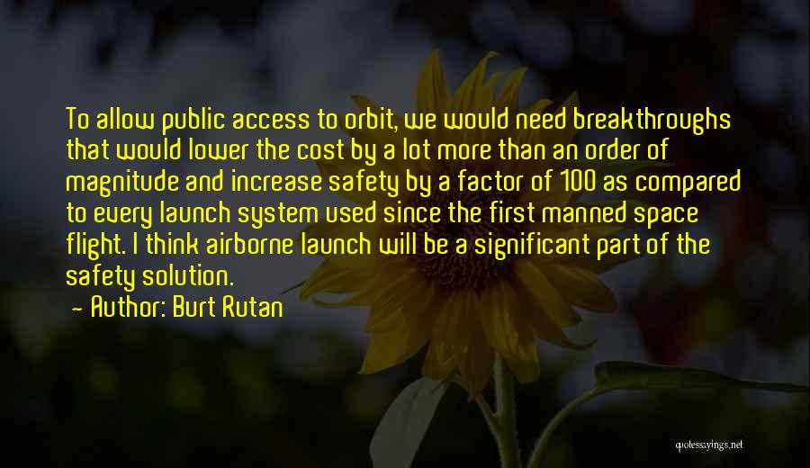 Burt Rutan Quotes 2051818