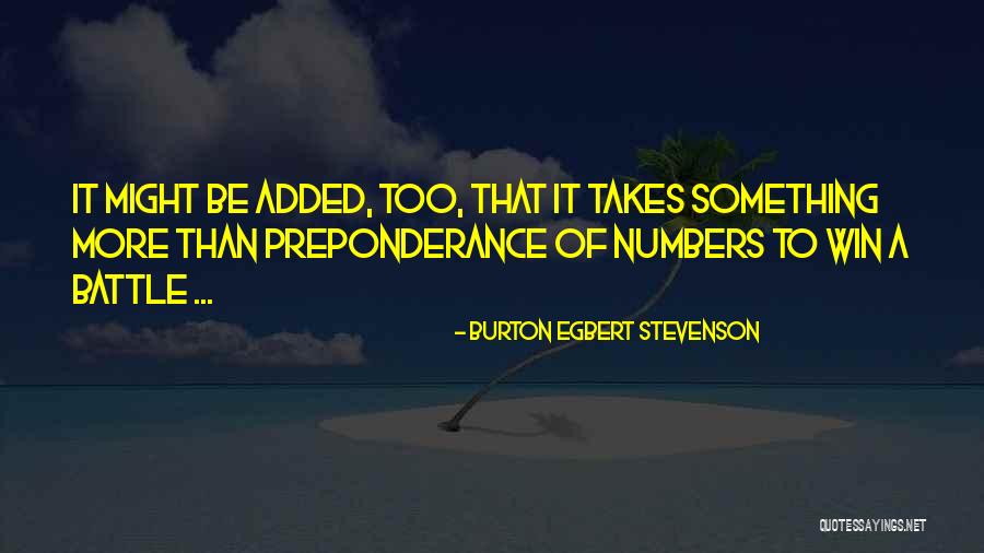 Burton Egbert Stevenson Quotes 1835035