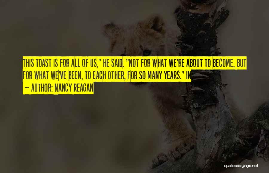 Burt's Bees Documentary Quotes By Nancy Reagan