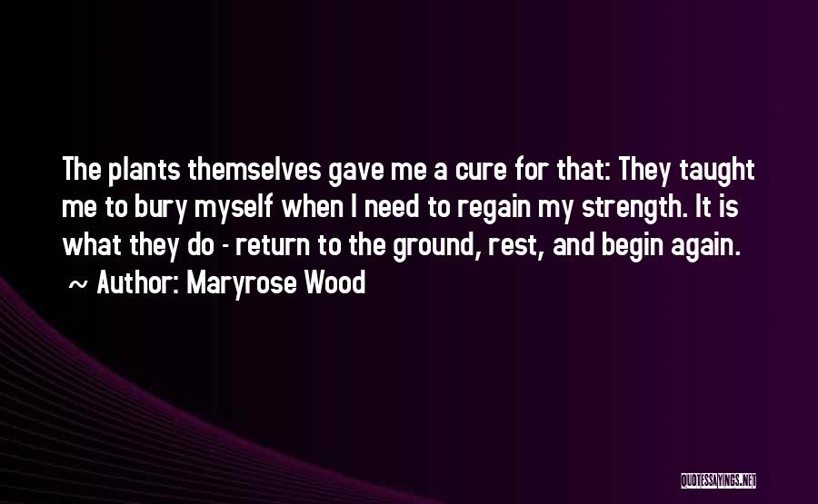 Bury Me Quotes By Maryrose Wood