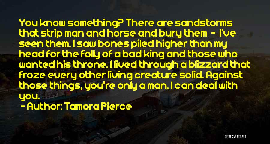 Bury Your Head Quotes By Tamora Pierce