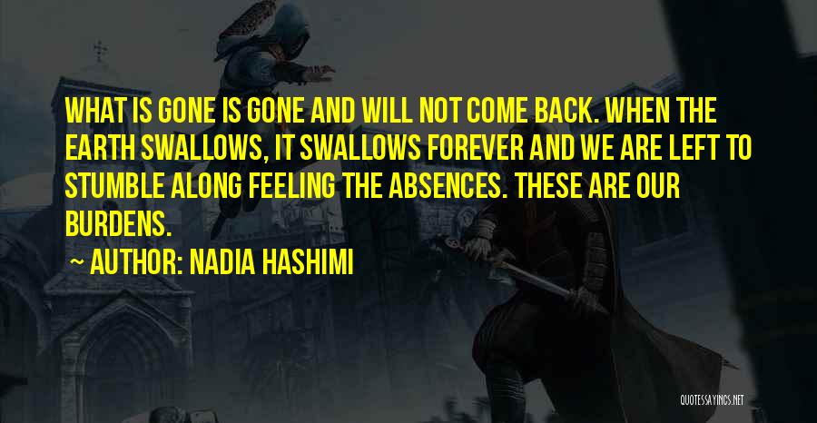 Burying The Past Quotes By Nadia Hashimi