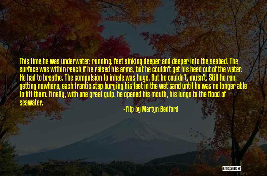 Burying Your Head Quotes By Flip By Martyn Bedford