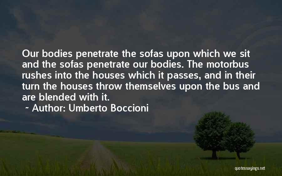 Bus Quotes By Umberto Boccioni