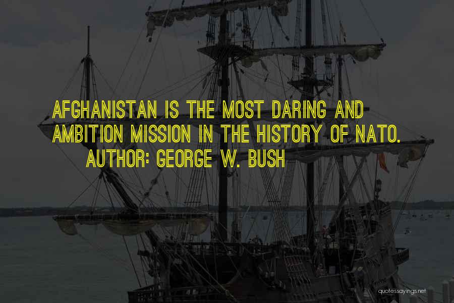 Bush Afghanistan Quotes By George W. Bush