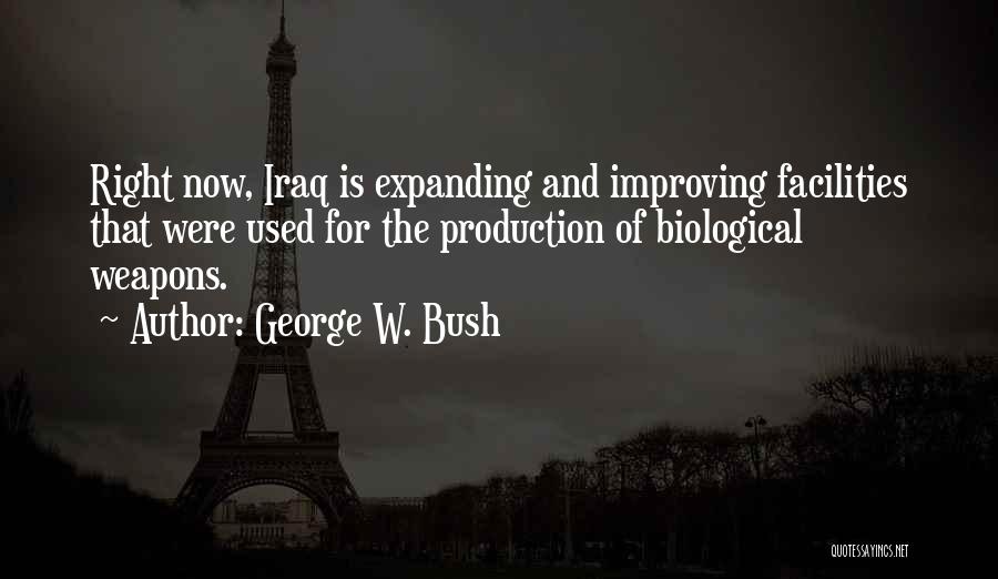 Bush Iraq Wmd Quotes By George W. Bush