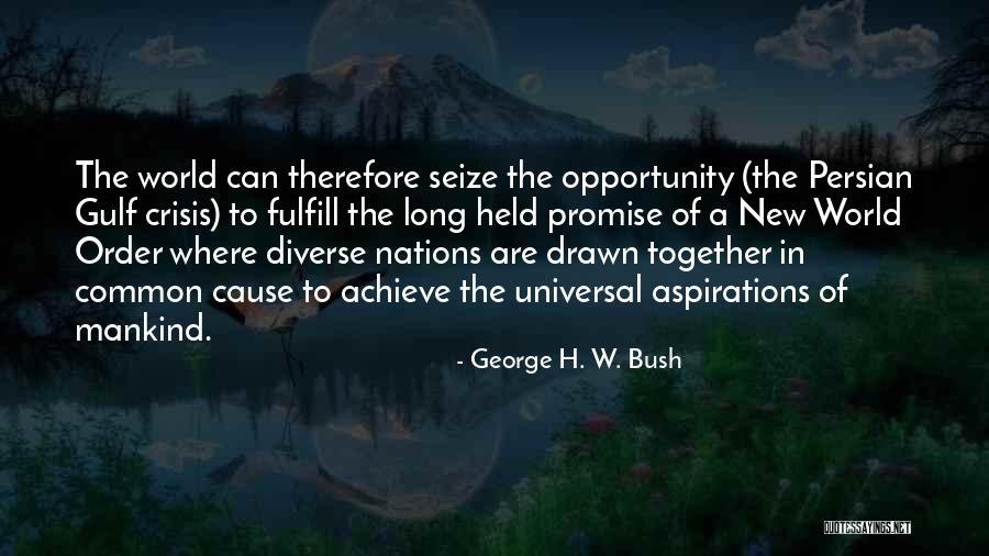 Bush Nwo Quotes By George H. W. Bush