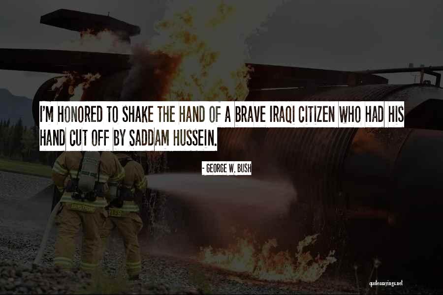 Bush Saddam Quotes By George W. Bush Bush Saddam Quotes By George W. Bush