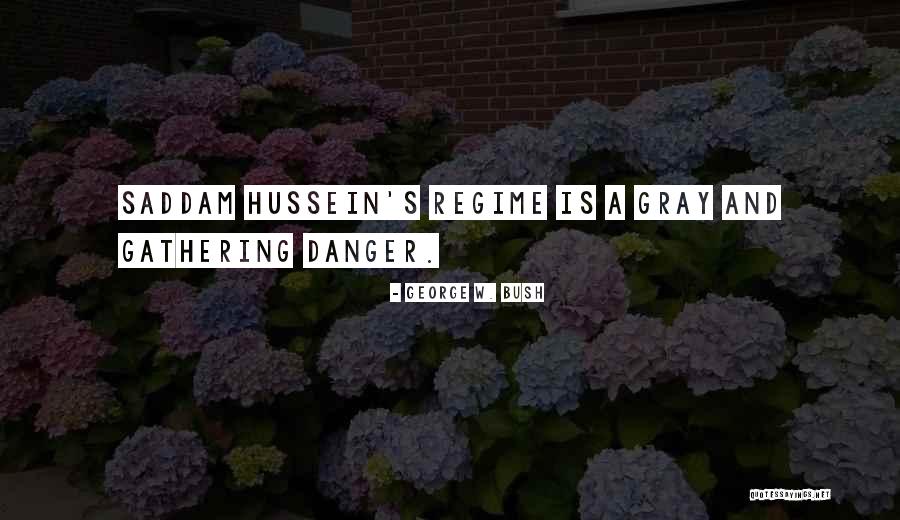 Bush Saddam Quotes By George W. Bush Bush Saddam Quotes By George W. Bush