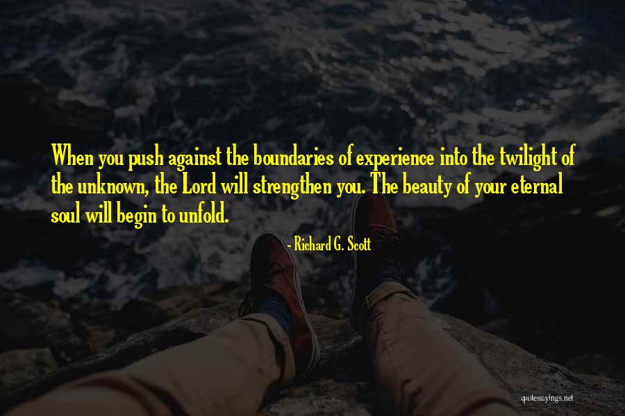 Bushel And Berry Quotes By Richard G. Scott Bushel And Berry Quotes By Richard G. Scott
