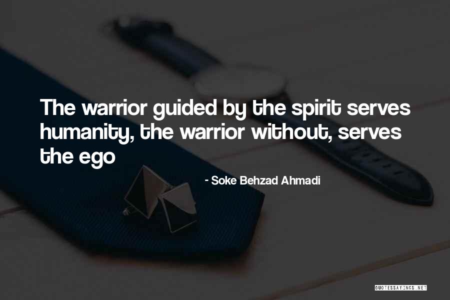 Bushido Warrior Quotes By Soke Behzad Ahmadi Bushido Warrior Quotes By Soke Behzad Ahmadi