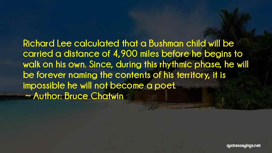 Bushman Quotes By Bruce Chatwin