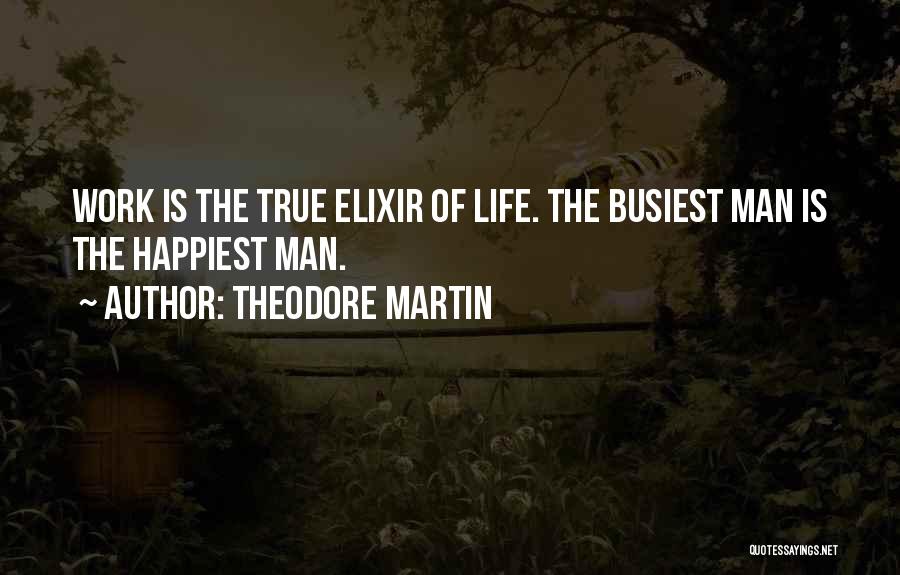 Busiest Man Quotes By Theodore Martin