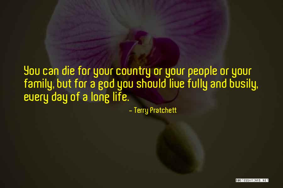 Busily Doing Nothing Quotes By Terry Pratchett Busily Doing Nothing Quotes By Terry Pratchett