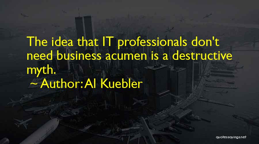 Business Acumen Quotes By Al Kuebler