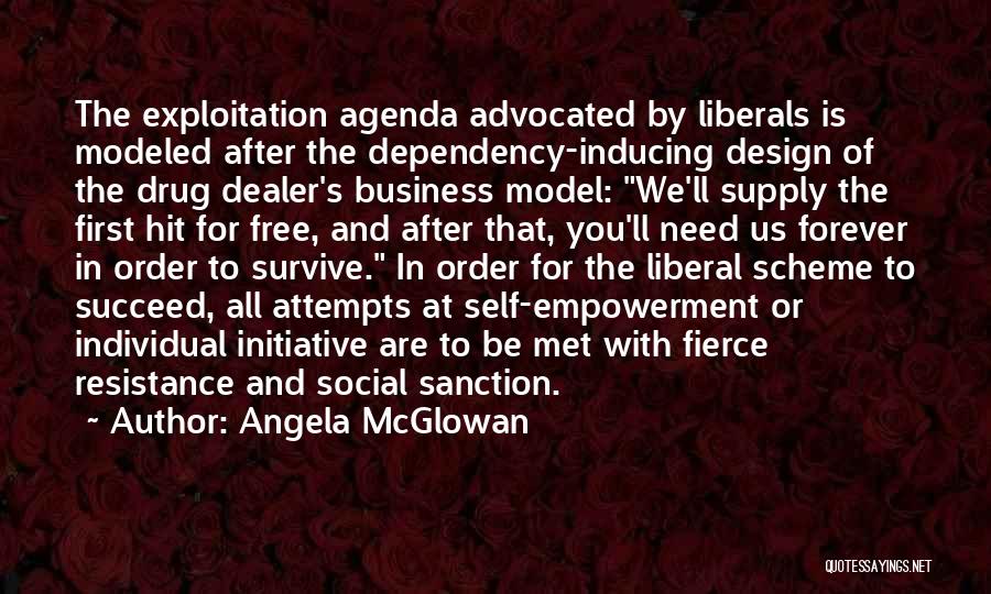 Business Agenda Quotes By Angela McGlowan