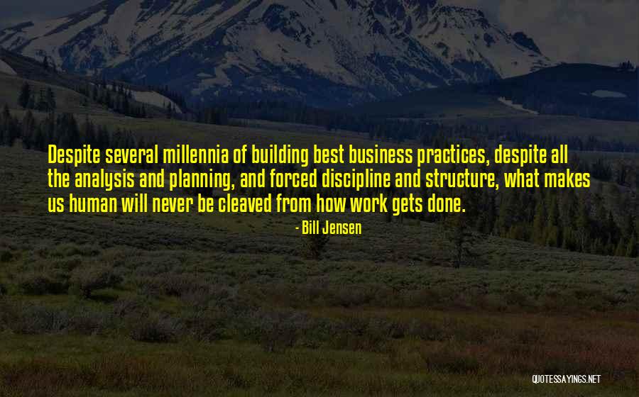 Business Analysis Inspirational Quotes By Bill Jensen