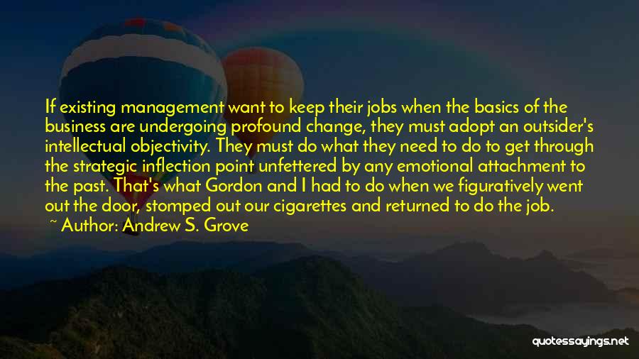 Business And Change Quotes By Andrew S. Grove