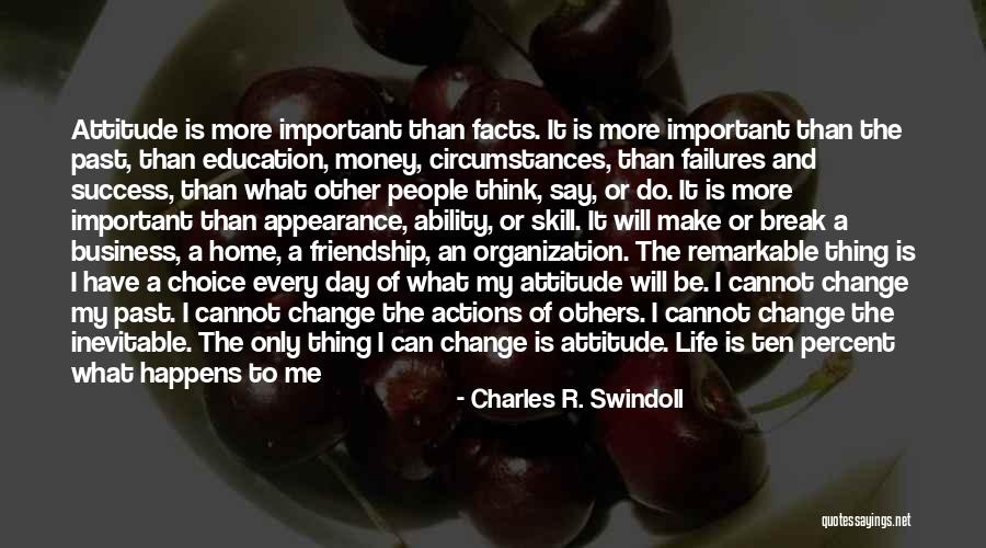 Business And Change Quotes By Charles R. Swindoll