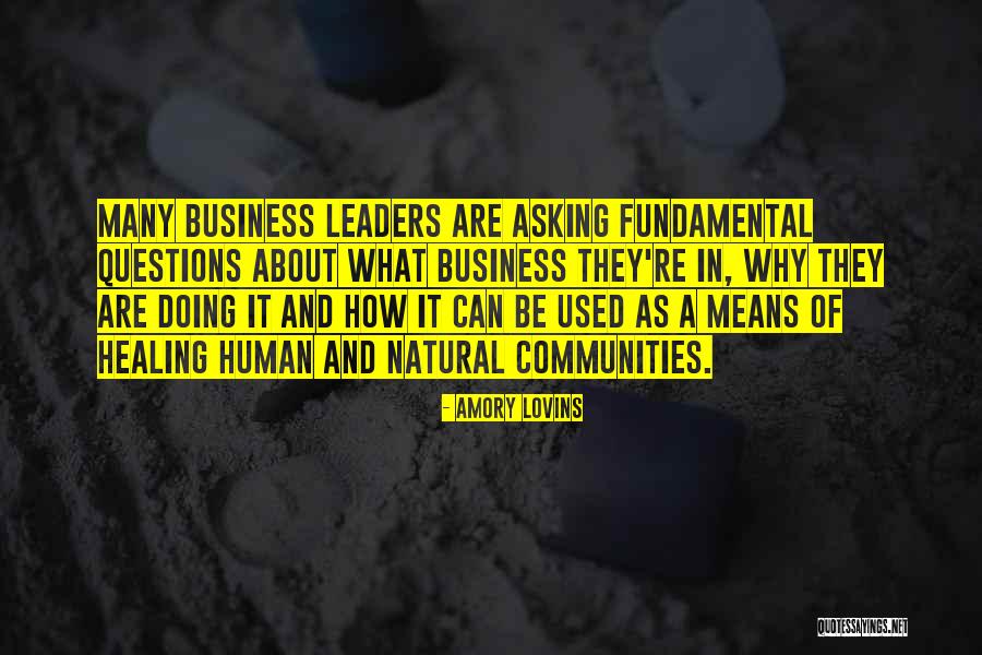 Business And Community Quotes By Amory Lovins Business And Community Quotes By Amory Lovins