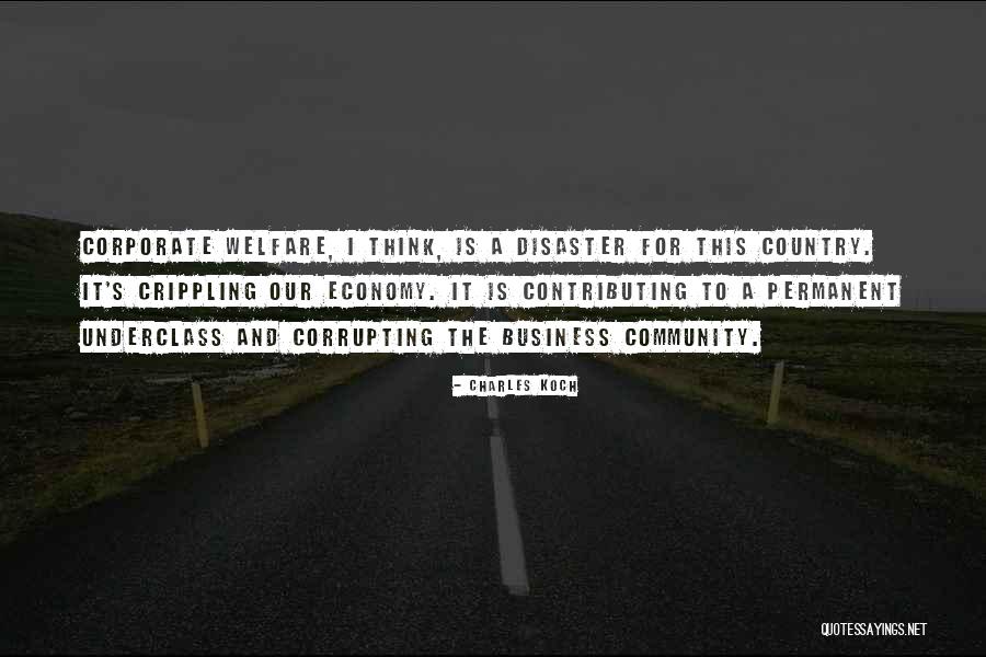 Business And Community Quotes By Charles Koch