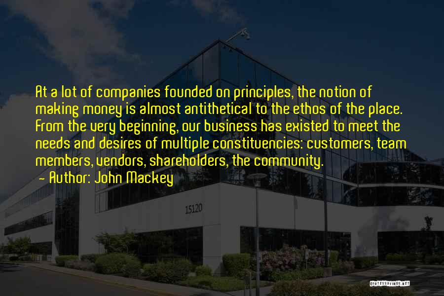 Business And Community Quotes By John Mackey