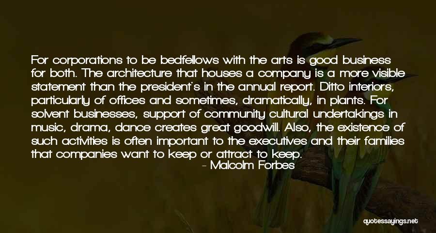 Business And Community Quotes By Malcolm Forbes