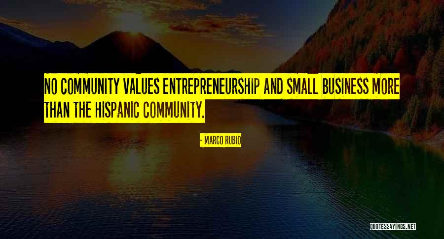 Business And Community Quotes By Marco Rubio