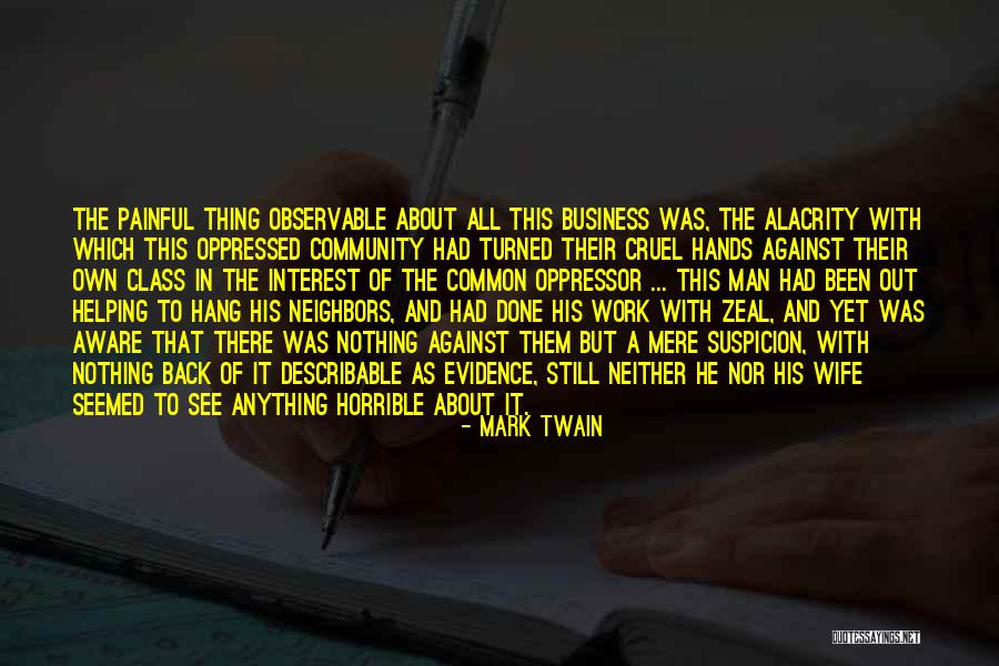 Business And Community Quotes By Mark Twain