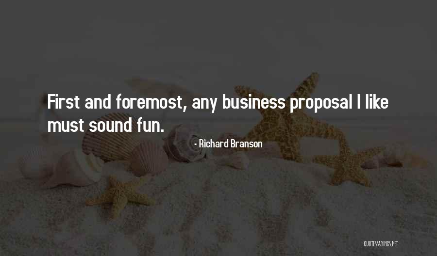 Business And Fun Quotes By Richard Branson