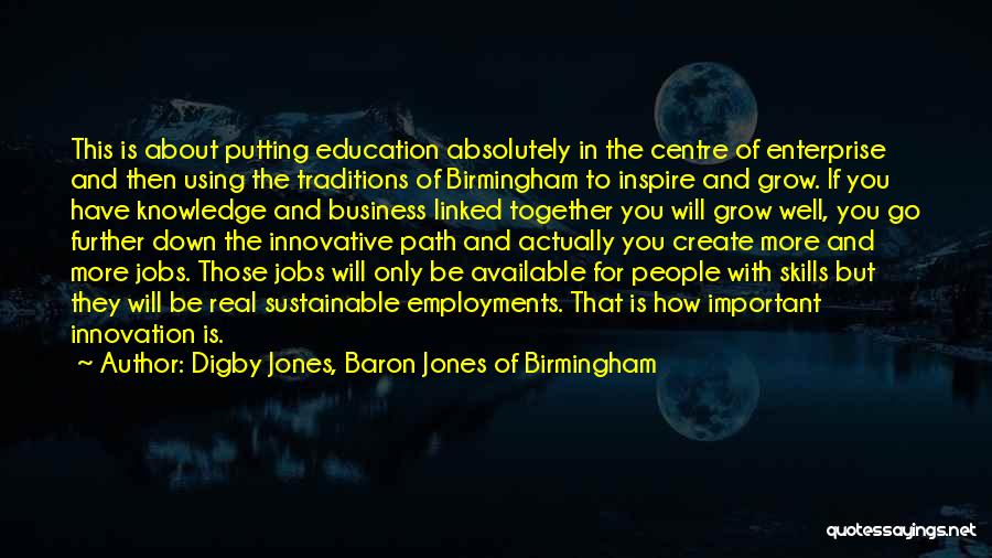 Business And Innovation Quotes By Digby Jones, Baron Jones Of Birmingham