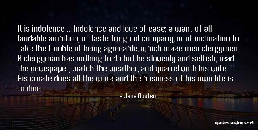 Business And Love Quotes By Jane Austen